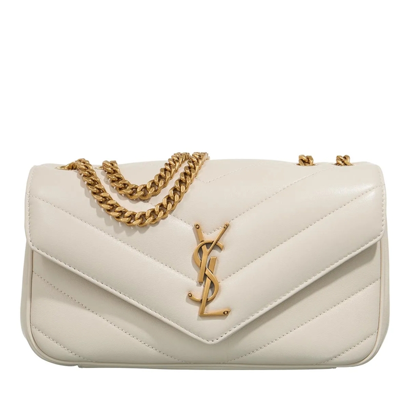 Saint Laurent Crossbody Bag LouLou Small Crema