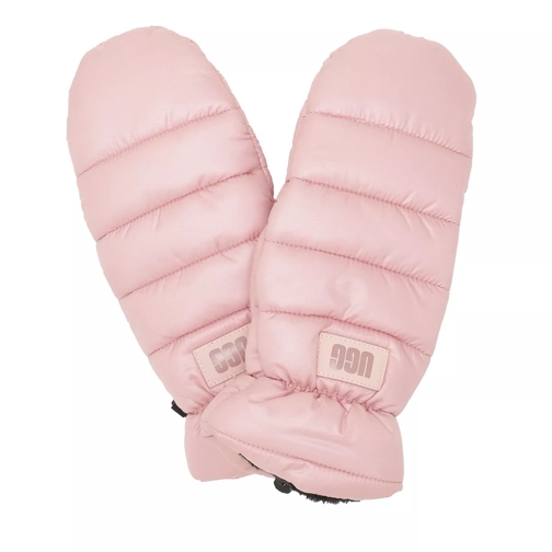 UGG Puff Yeah All Weather Mitten Trimmings Pink Cloud Fäustling