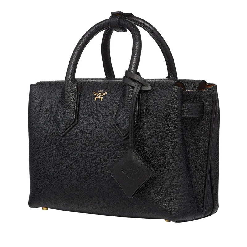 MCM Fourre-tout Milla Lthr Tote Sml Bk Black(Image 5)