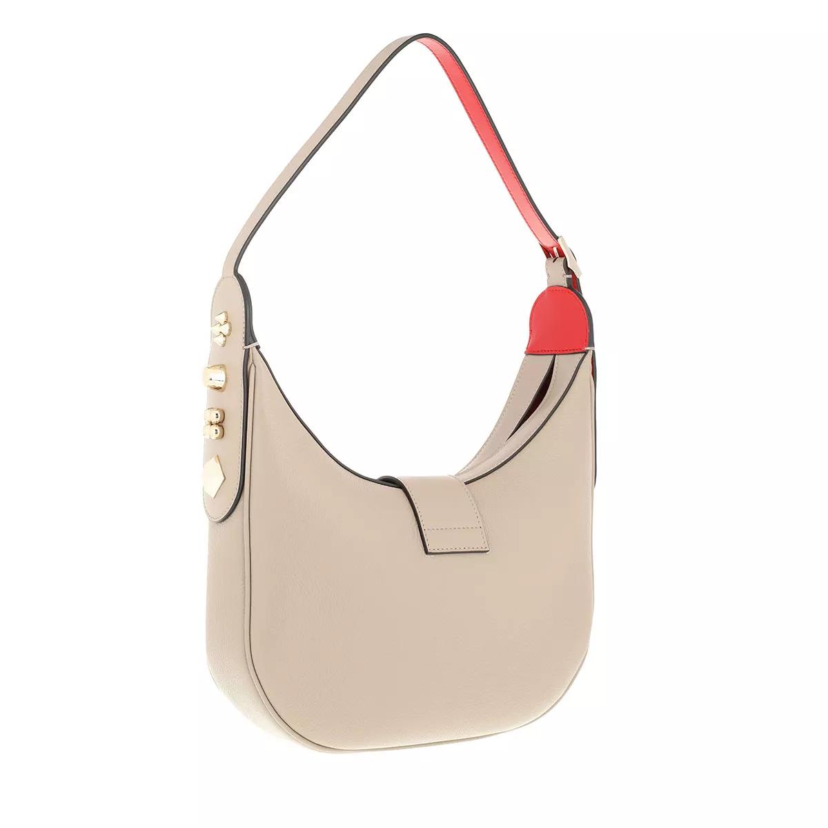 Christian Louboutin Carasky Mini Studded Leather Hobo Bag