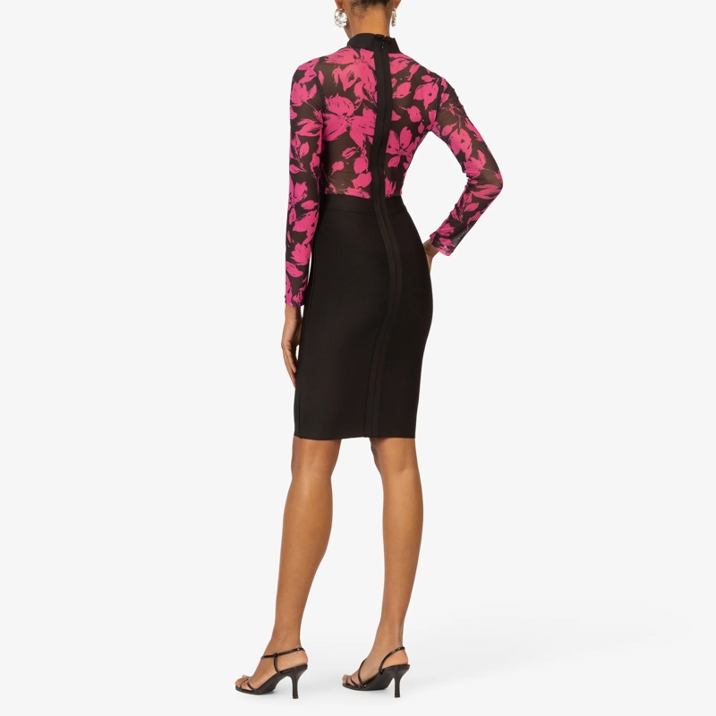 Kraimod Midikleid Bandagekleid pink(Image 16)