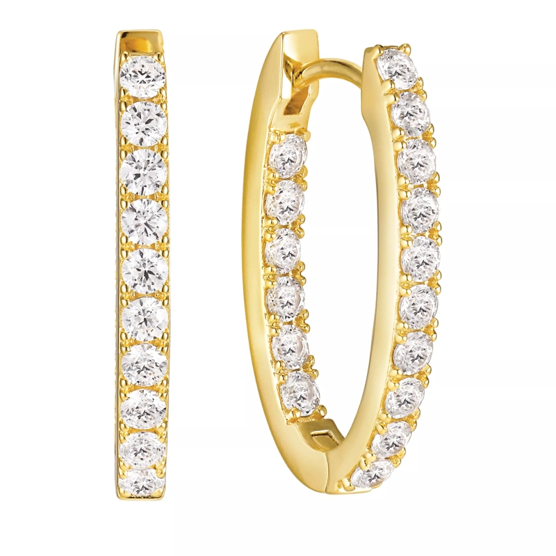Sif Jakobs Jewellery Créoles Ellisse Piccolo Earrings Gold