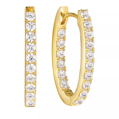 Sif Jakobs Jewellery Ellisse Piccolo Earrings Gold Ring