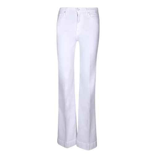 Seven for all Mankind White Cotton Jeans White 