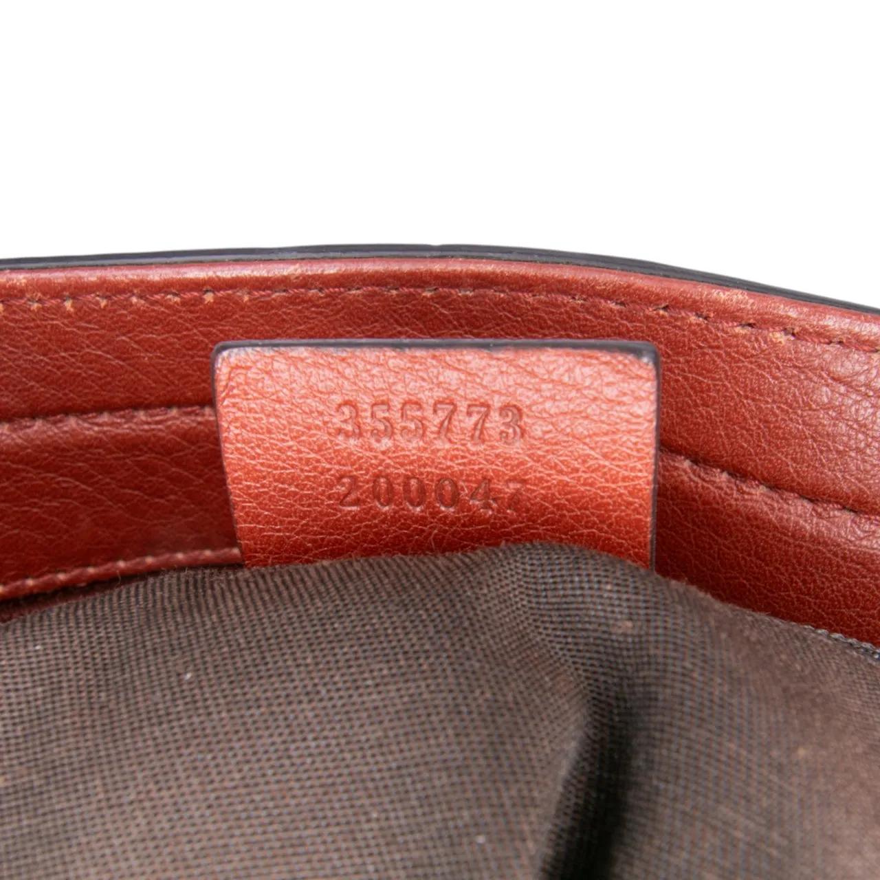 Thumbnail - Gucci Shopper - Guccissima Tender Bamboo Bar Tote - Gr. unisize - in Rot - für Damen