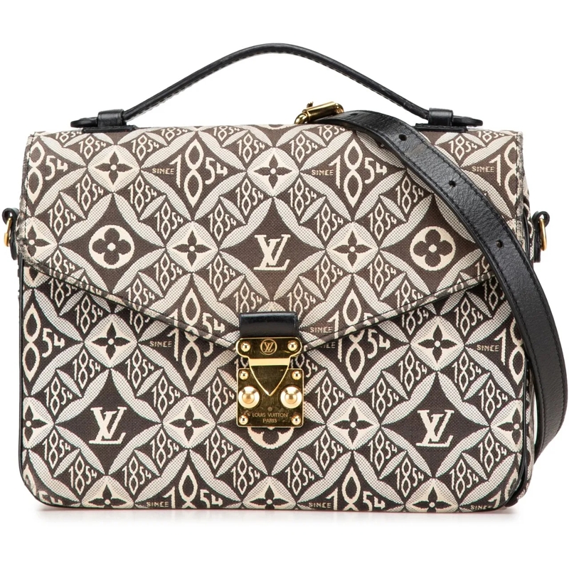Louis Vuitton Sac à bandoulière Since 1854 Pochette Metis schwarz