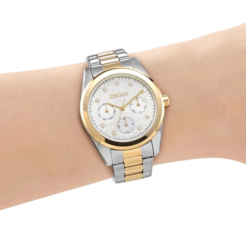 DKNY Quarzuhr Quarzuhr Multi Function Watch silber(Image 5)
