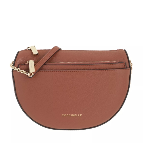 Coccinelle Mini Bag Mini Bag Bottalatino Leather Cinnamon Crossbody Bag