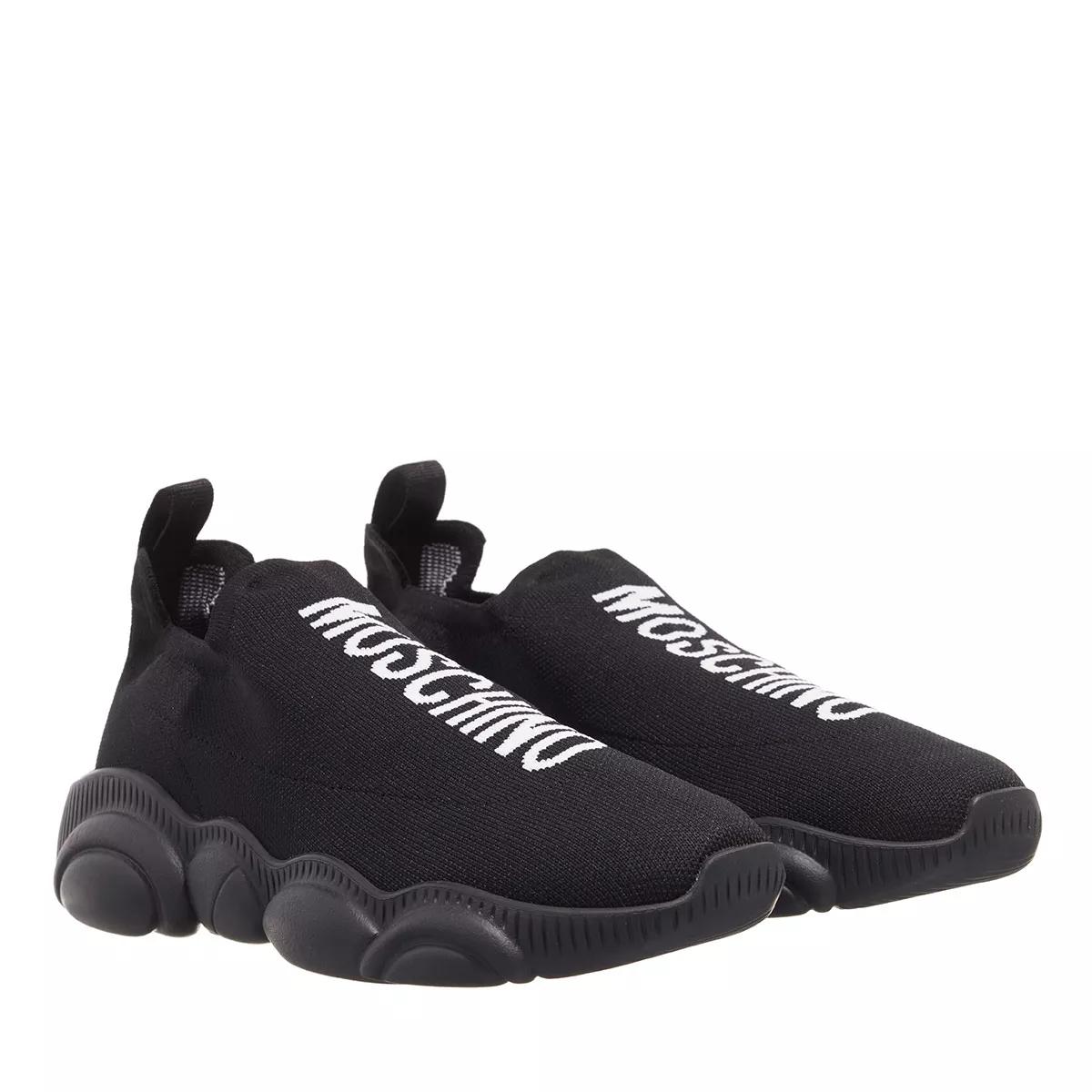 Moschino Sneakers - Sneakerd Orso Calza - Gr. 38 (EU) - in Schwarz - für Damen