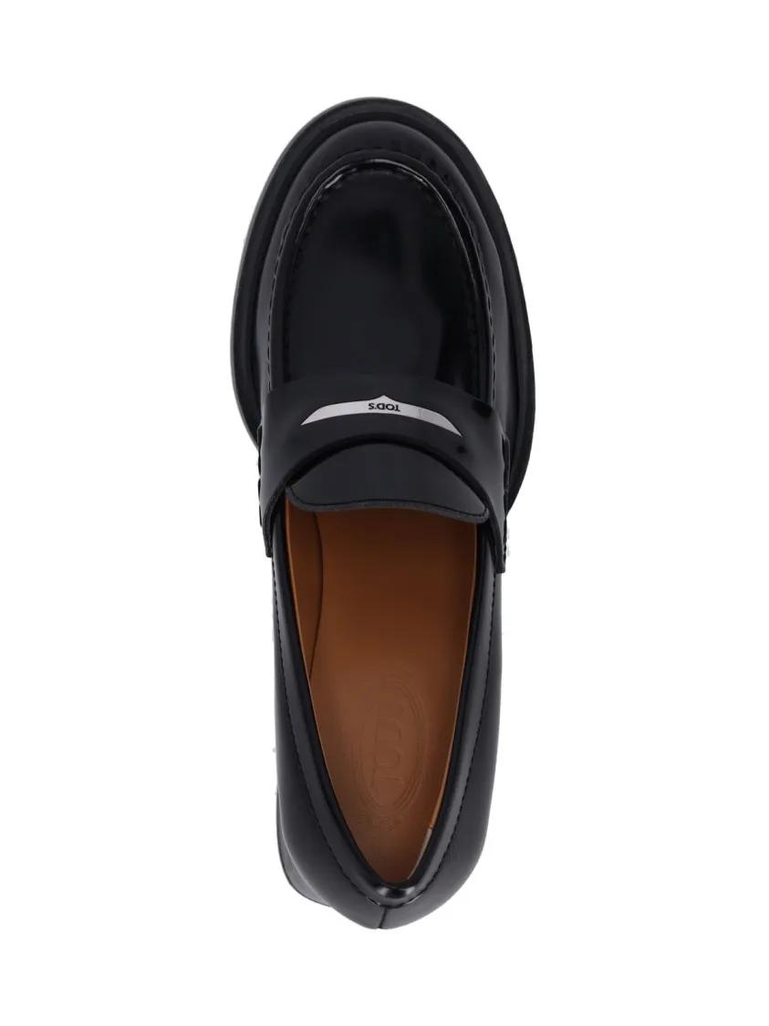 Thumbnail - Tod's Low-Top Sneaker - Platform Moccasins – Black - Gr. 37,5 (EU) - in Schwarz - für Damen