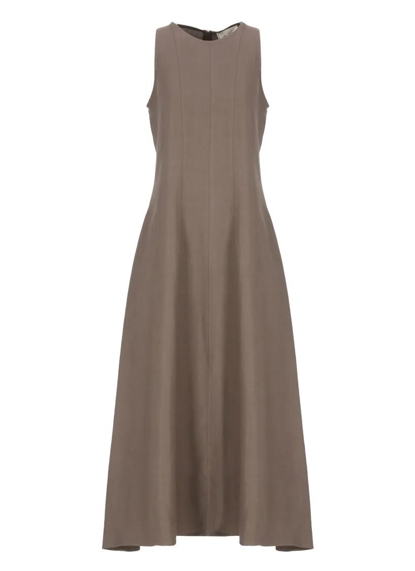 Thumbnail - Antonelli - Brown Monsen Dress - Größe 44 - braun