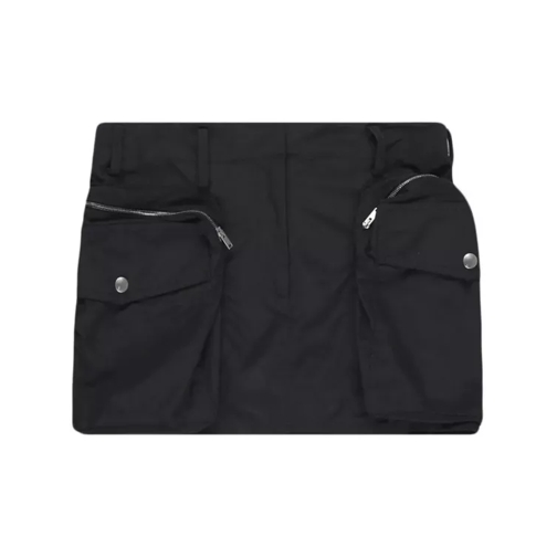 Stella McCartney Black Utility Mini Skirt Black 