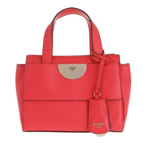 Guess Anuka Small Satchel Hibiscus Tote