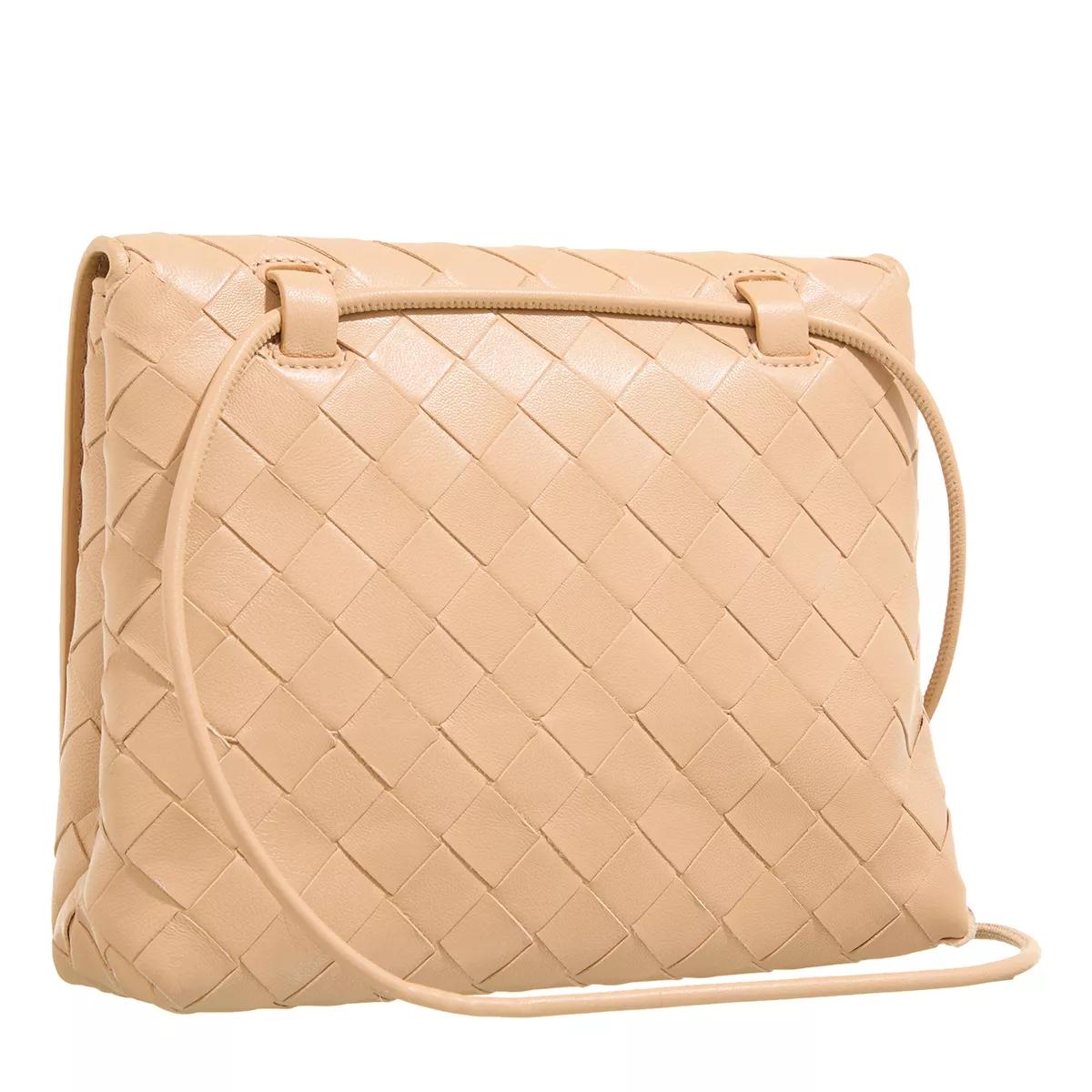 Bottega Veneta Crossbody bags Mini Intrecciato Crossbody Bag in beige