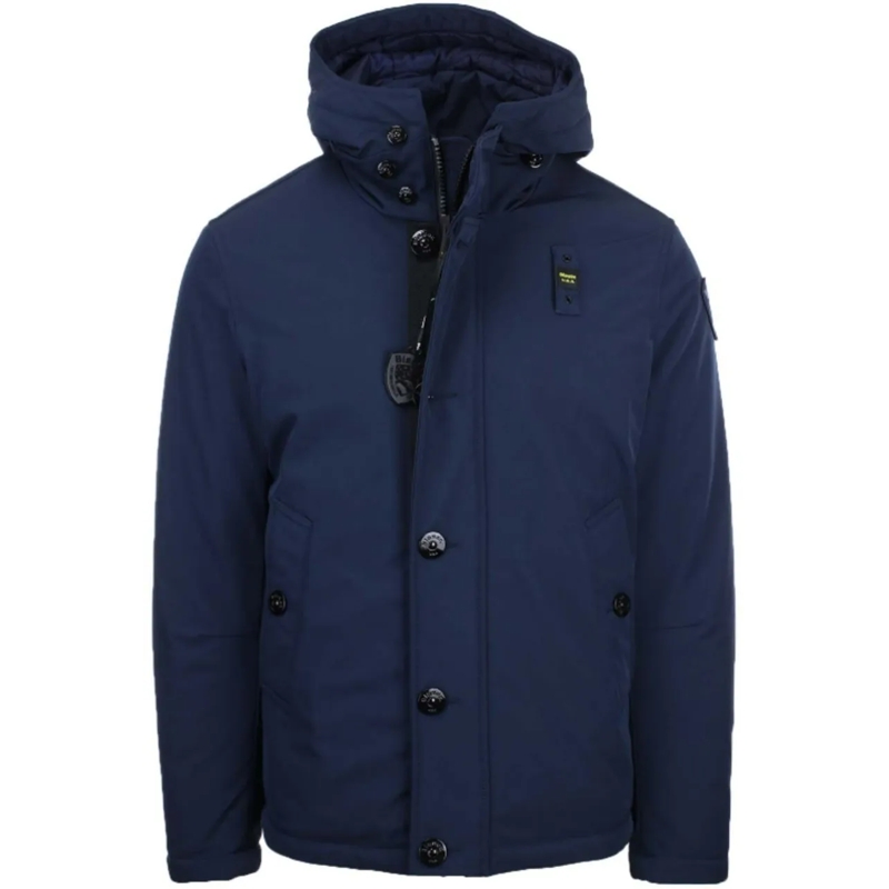 Blauer Daunenjacke Coats Blue blau