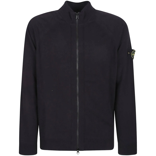 Stone Island Sweatshirts Cardigan Blue blau