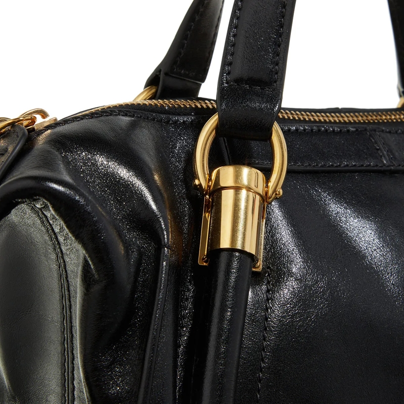 Chloé Satchel Paraty 24 Black(Image 5)