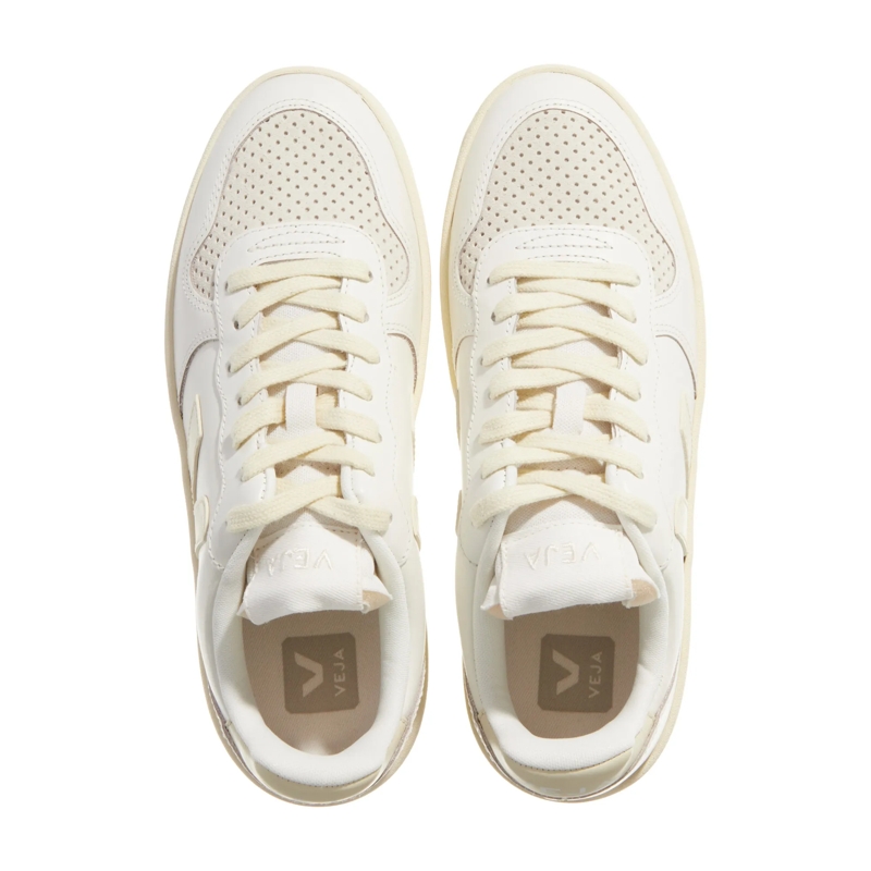 Veja Low-Top-Sneaker V-10 Prime Leather Pure Calcaire(Image 6)