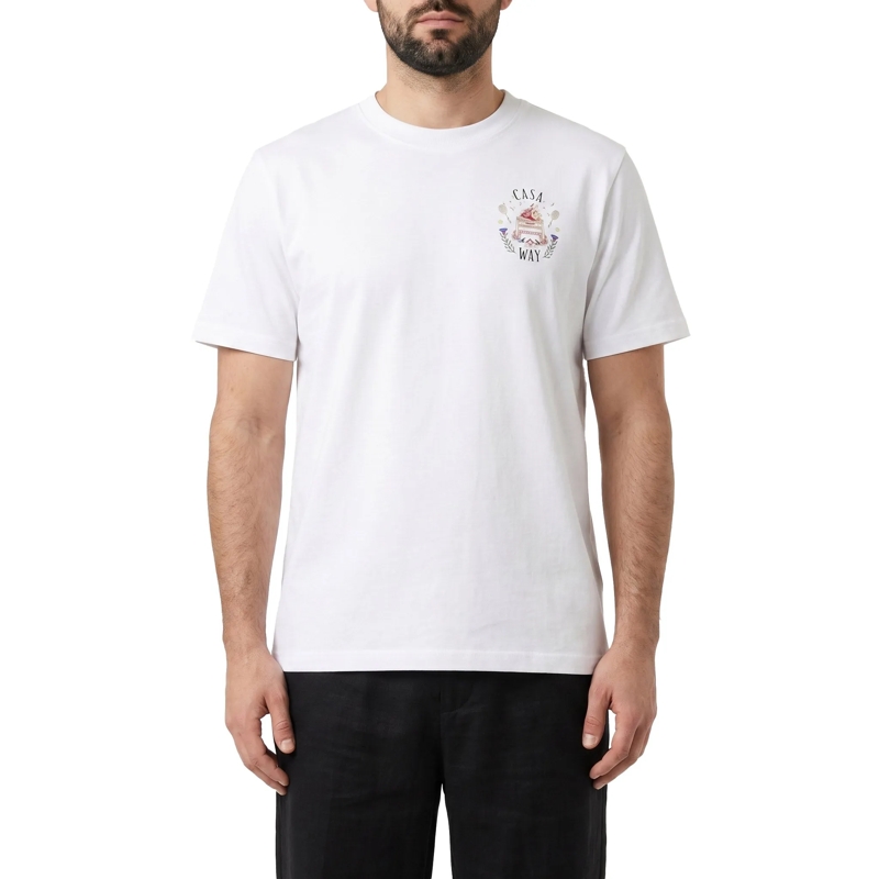 Casablanca T-shirt T-Shirt mit Logo weiß(Image 4)