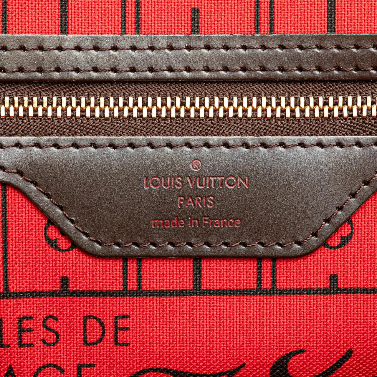 Thumbnail - Louis Vuitton Shopper - Damier Ebene Neverfull PM - Gr. unisize - in Braun - für Damen