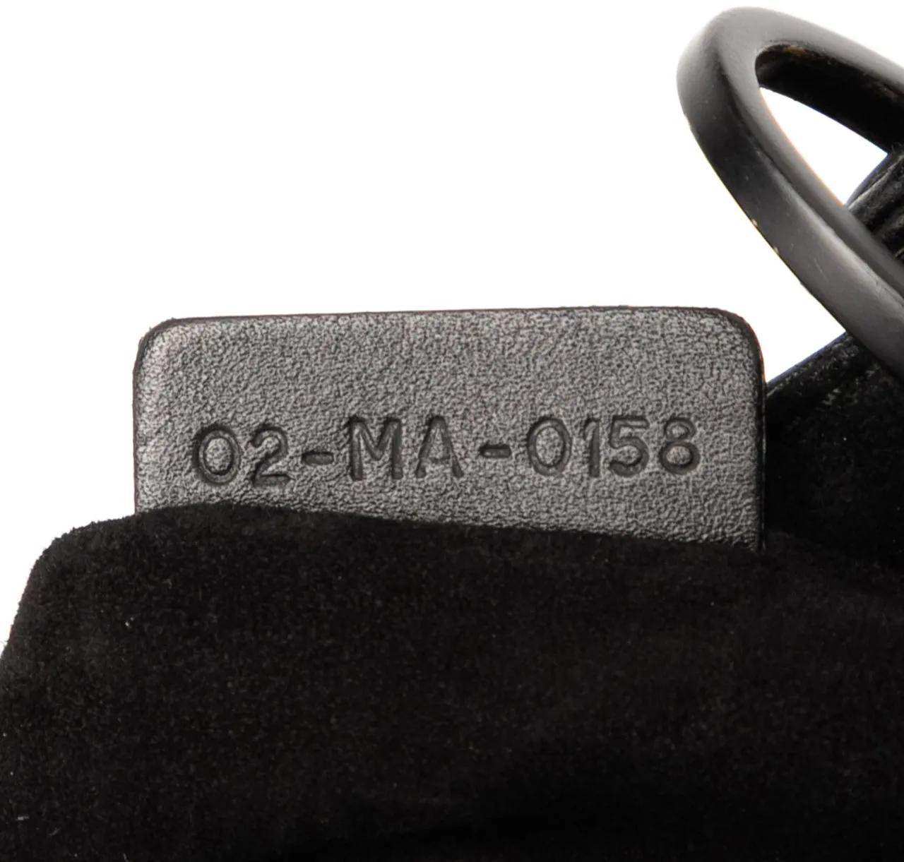 Thumbnail - Christian Dior Hobo Bags - Medium Smooth Calfskin Embroidered Heart Playing C - Gr. unisize - in Schwarz - für Damen