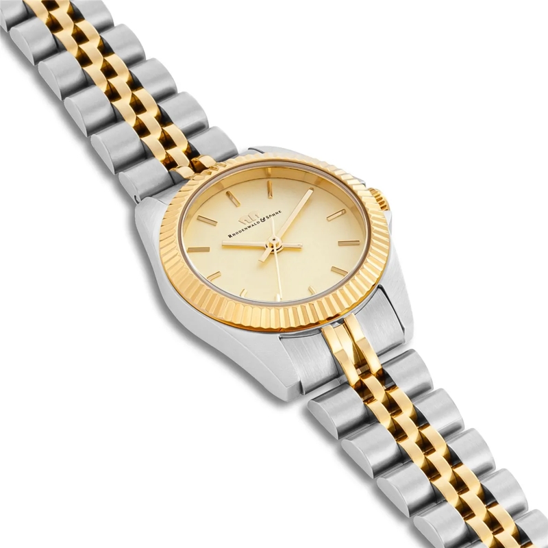 Rhodenwald & Söhne Automatikuhr Damen Armbanduhr Cassina Edelstahl silber(Image 6)