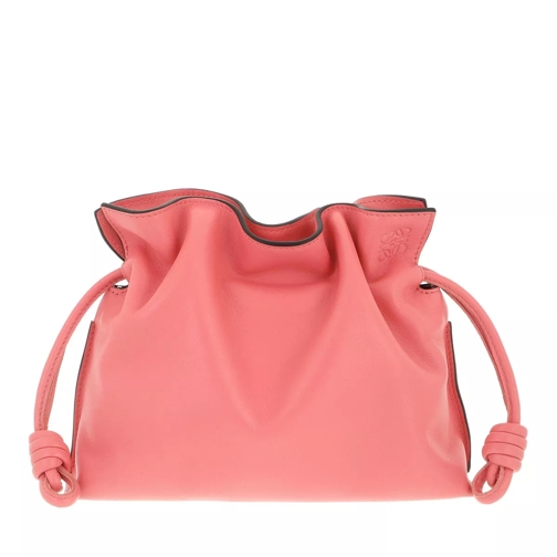 Loewe Mini Flamenco Clutch Nappa Calfskin Coral Pink Pochette-väska