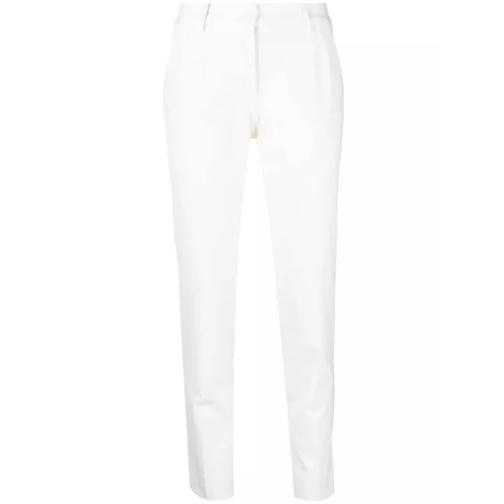 Dolce&Gabbana White Skinny Trouser White Pantalons