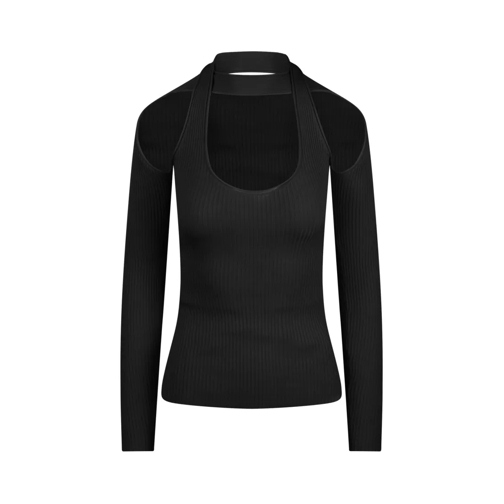 Coperni Topjes met lange mouwen Cut Out Top Black