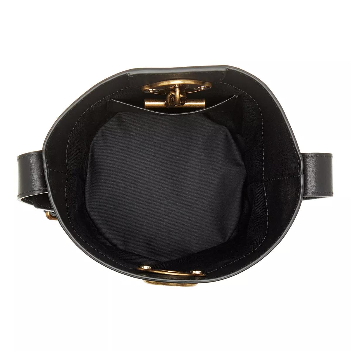 Moschino Crossbody bags Metal Toggle Shoulder Bag in zwart