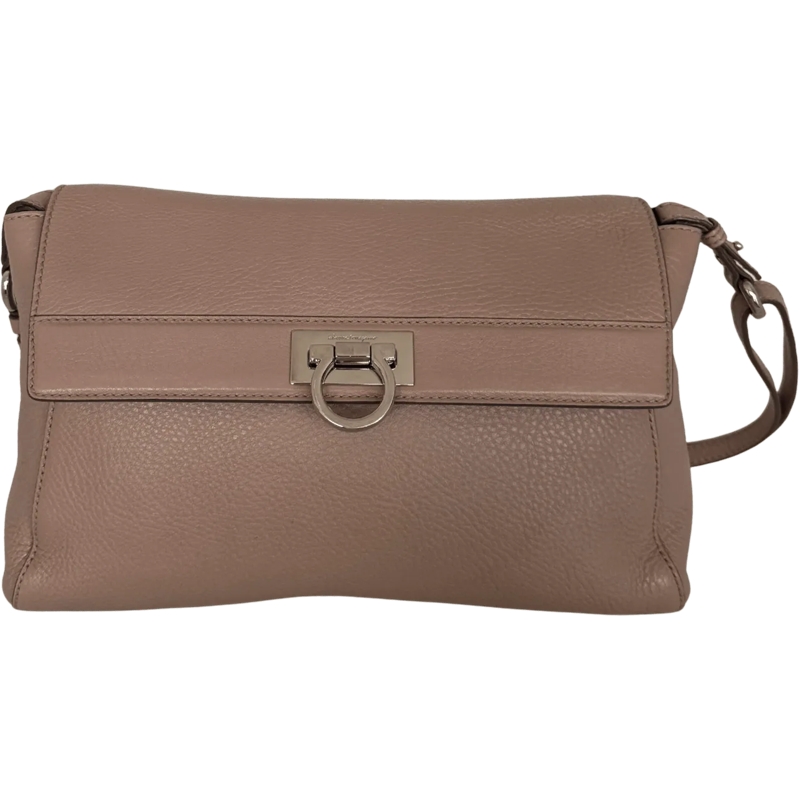 Salvatore Ferragamo Fourre-tout Salvatore Ferragamo Sofia Satchel Bag Taupe / very taupe