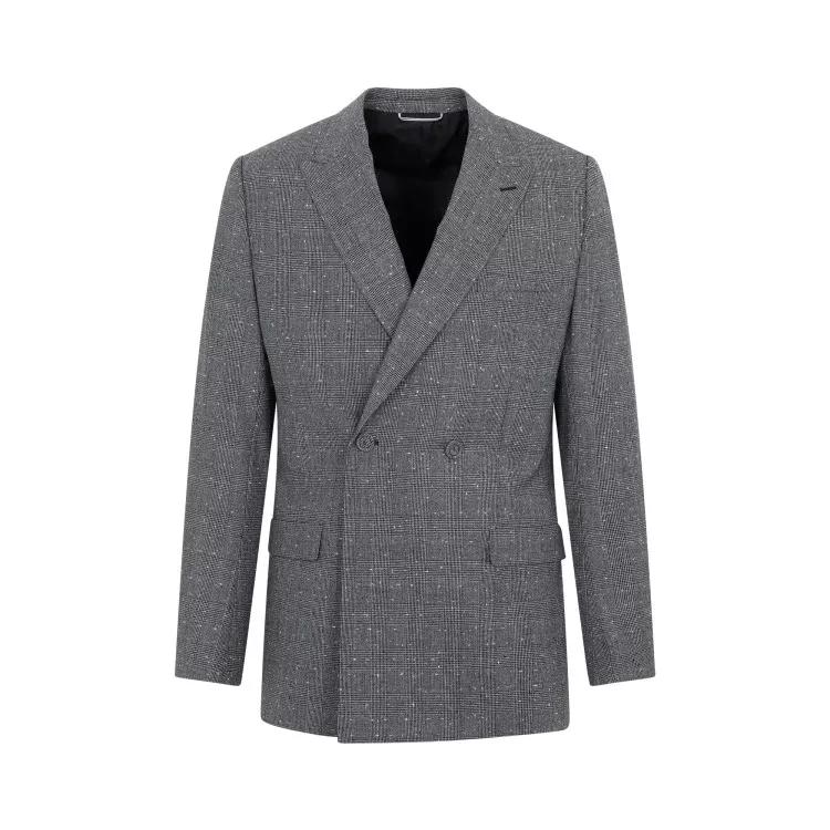 Christian Dior - Grey Virgin Wool Jacket - Größe 48 - gray