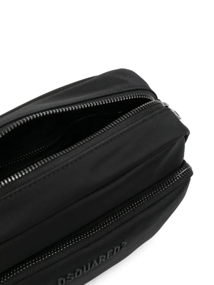 Thumbnail - Dsquared2 Aktentaschen - Logo-Lettering Messenger Bag - Gr. unisize - in Schwarz - für Damen
