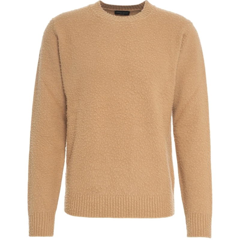Roberto Collina  Merino wool knit sweater braun