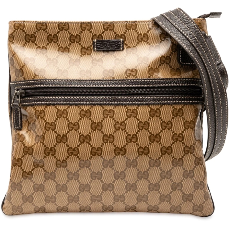 Gucci Sac à bandoulière GG Crystal Crossbody braun
