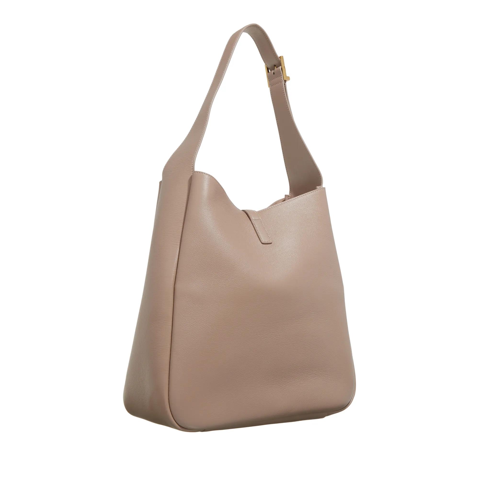 Saint Laurent Hobo bags Le 5 á 7 Large Shoulder Bag in taupe