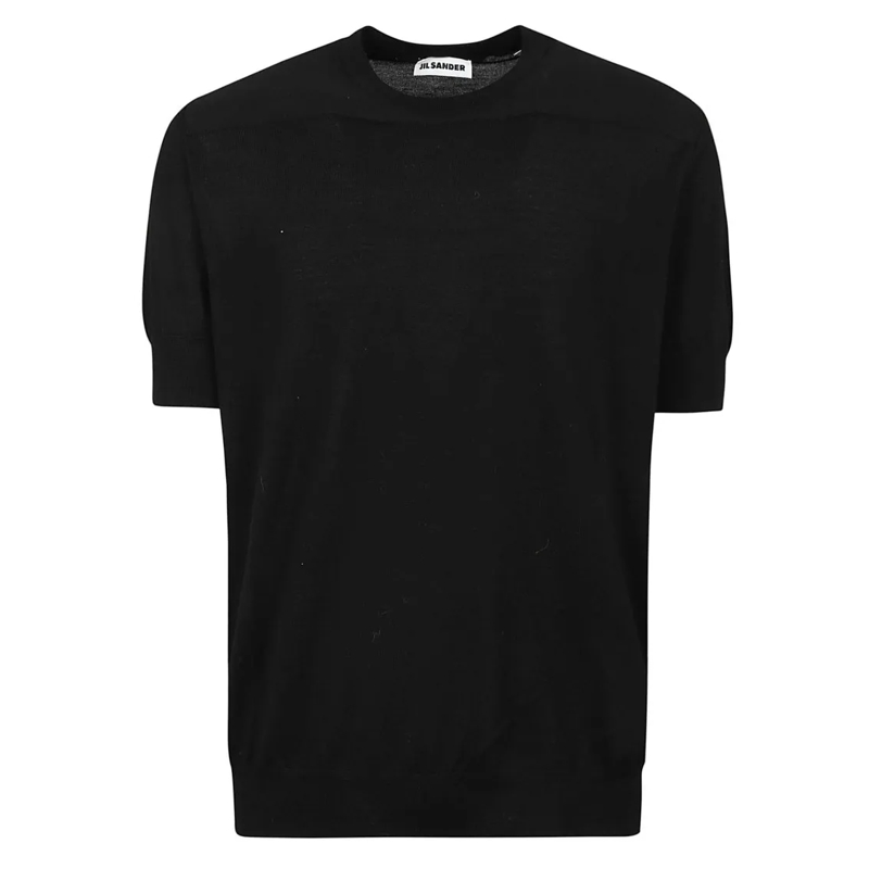 Jil Sander T-shirt Wool T Shirt Black