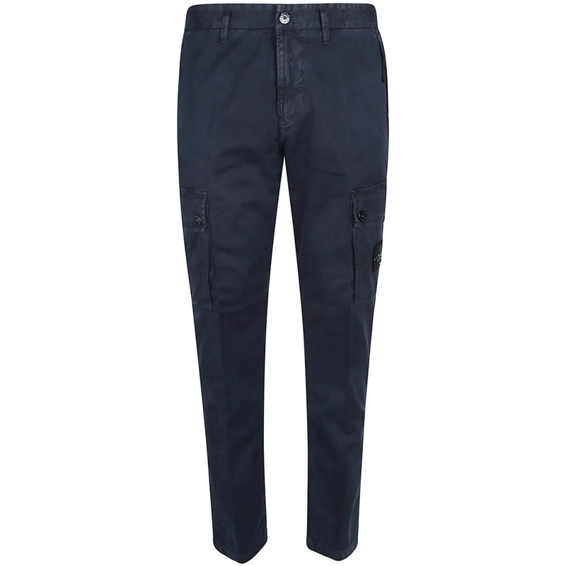 Stone Island  Slim Pant Blue blau