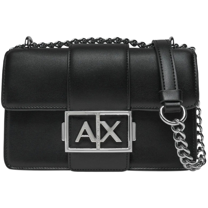Armani Exchange Tote Bags Black schwarz