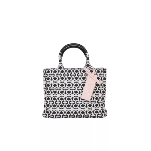 Coccinelle Jacquard Fabric Tote Bag Black Fourre-tout