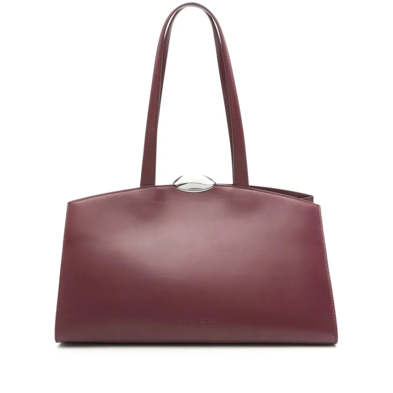 Benedetta Bruzziches Schultertasche Structured Handbag With Top Handle And Detachable  Burgundy