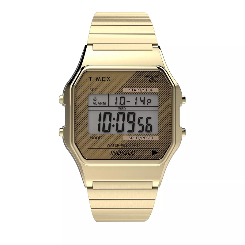 Timex Digitaluhr Timex T80 Gold