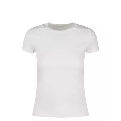 Rick Owens Cropped Level T-Shirt White 