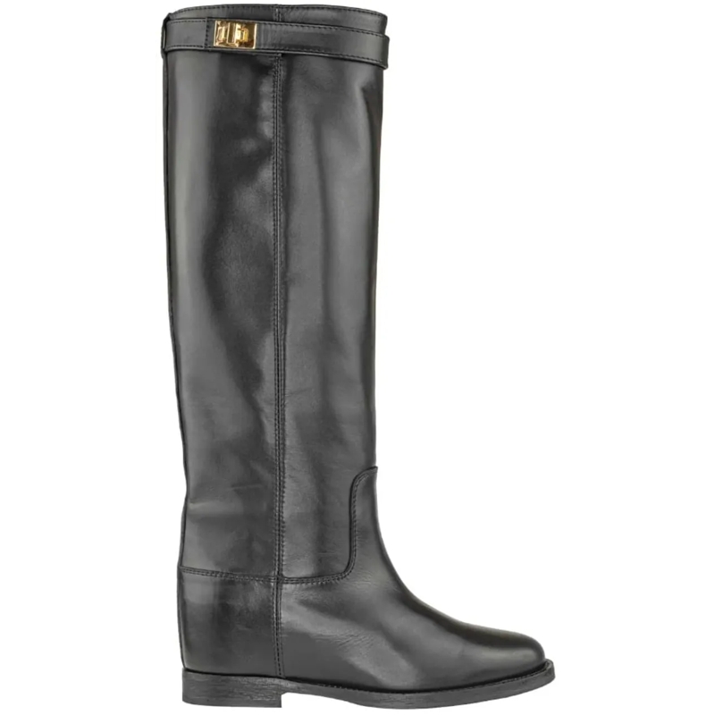 Via Roma 15 Bottes Boots Black schwarz