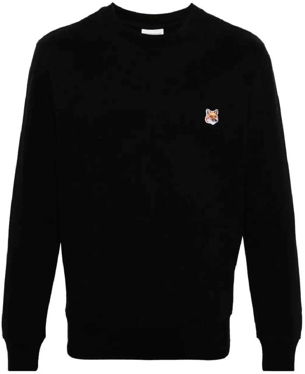 Thumbnail - Maison Kitsune - fox head patch regular sweatshirt divers - Größe L - bunt