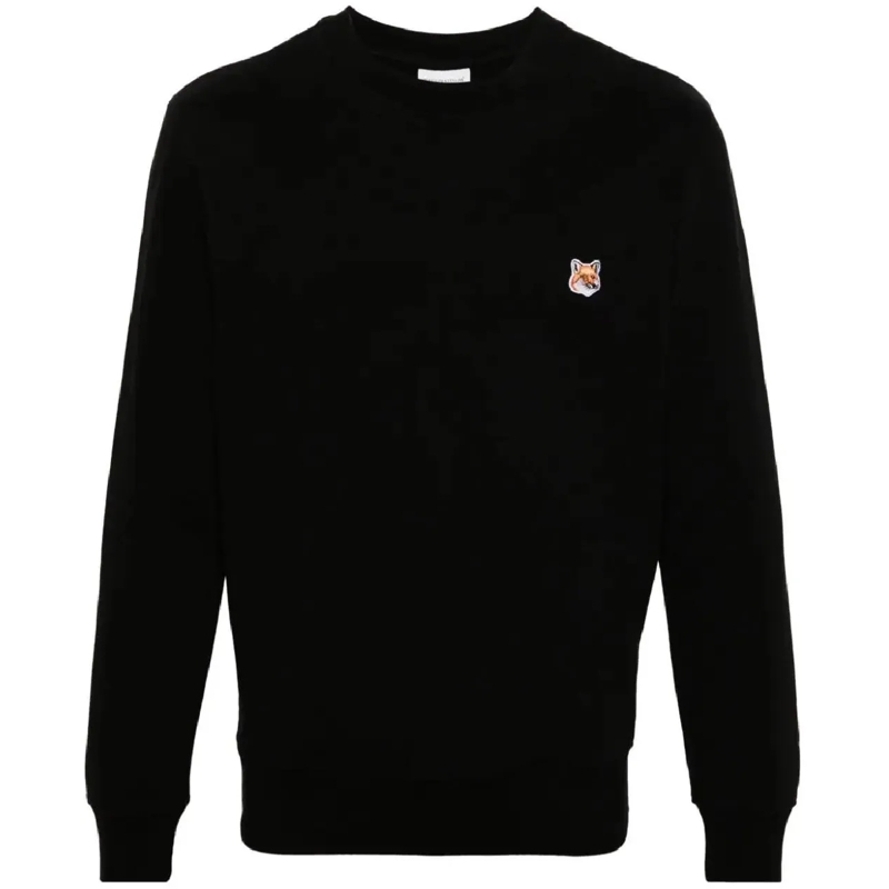 Maison Kitsune  fox head patch regular sweatshirt divers mehrfarbig