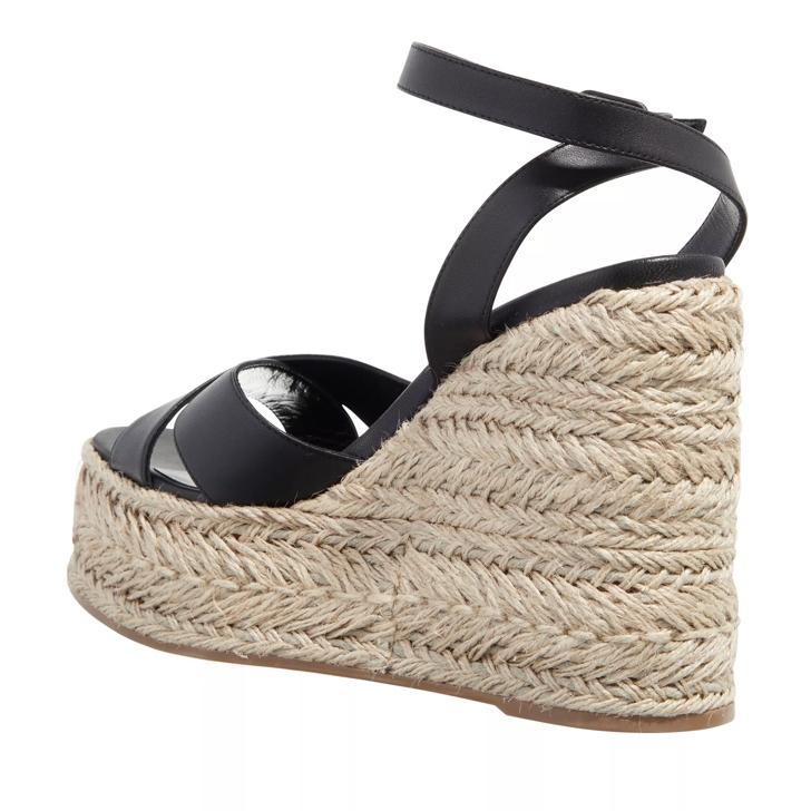 Black best sale strappy espadrilles