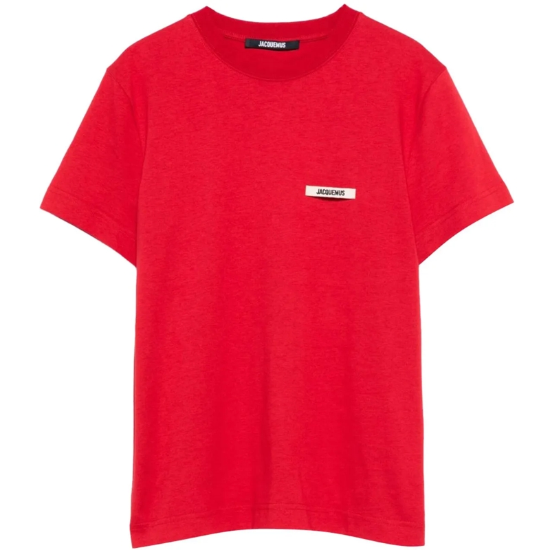 Jacquemus T-shirt Top Red rot