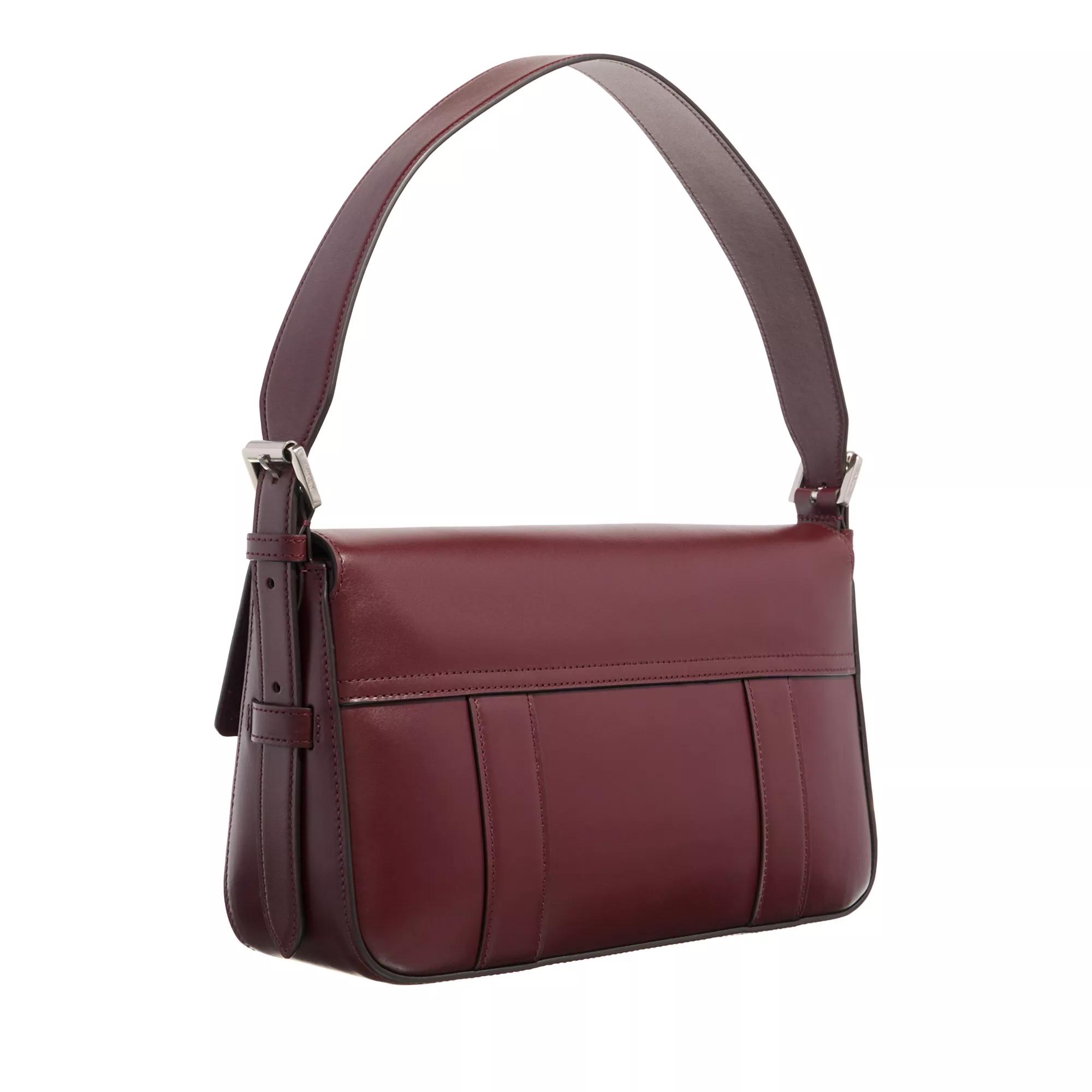 Mulberry Shoppers Bayswater Shiny Smooth Classic Calf in rood