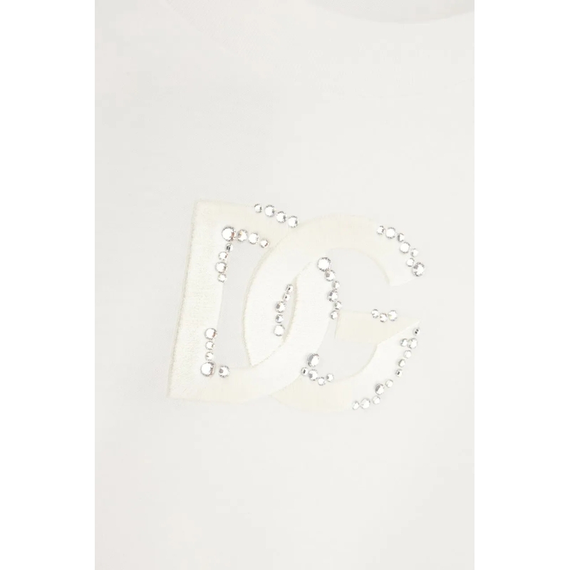 Dolce&Gabbana T-shirt Dolce&gabbana White cotton t-shirt weiß(Image 3)
